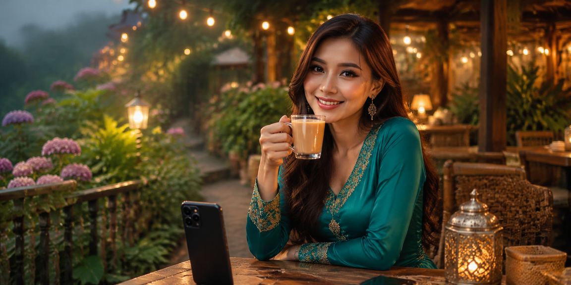 Pemain Malaysia menggunakan telefon mudah alih untuk bertaruh esport sempena Hari Raya